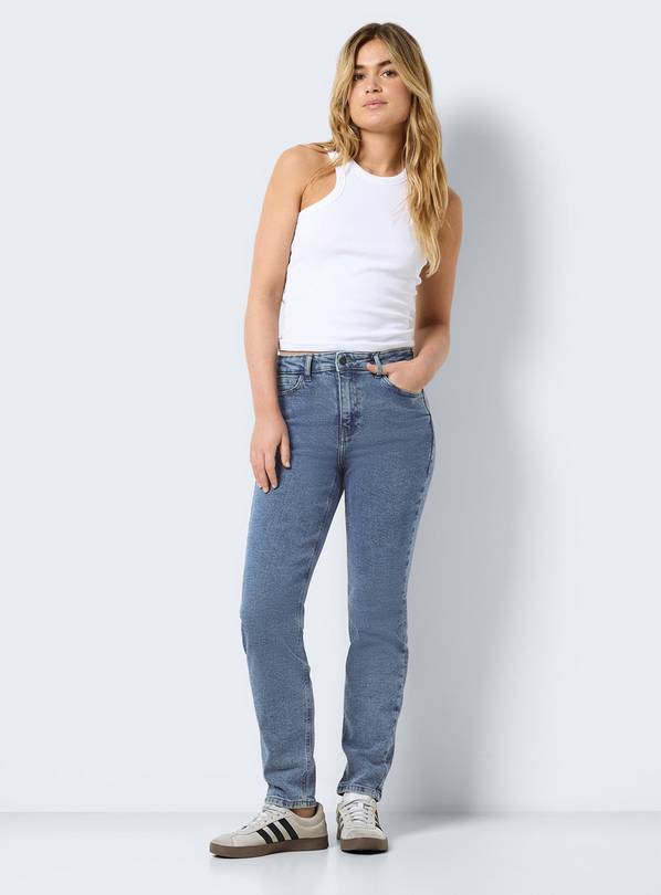 NOISY MAY High Waisted Straight Jeans 27R